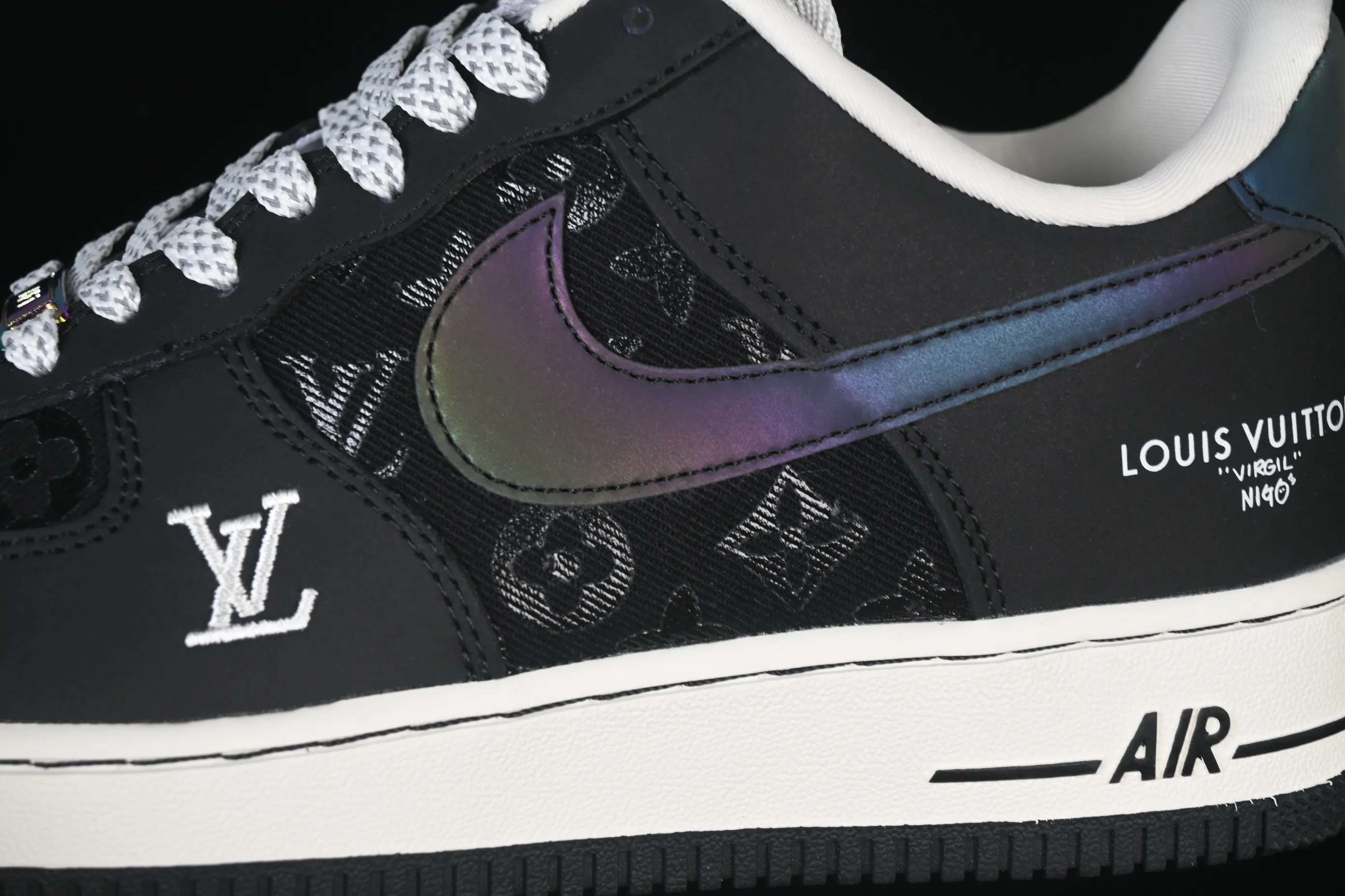 All categories Nk Air Force 1 Air Force series Nk Air Force 1 Low Air Force low-top Nike Air Force 1'07 Low LV joint laser gradient Air Force 1 low-top casual sneakers SC0601-573